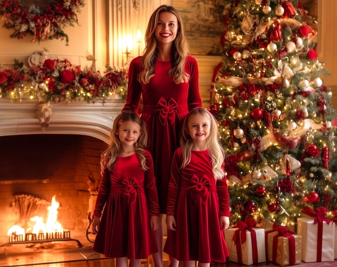 Celebrate the Magic of the Holidays with Christmas Mommy & Me Dresses