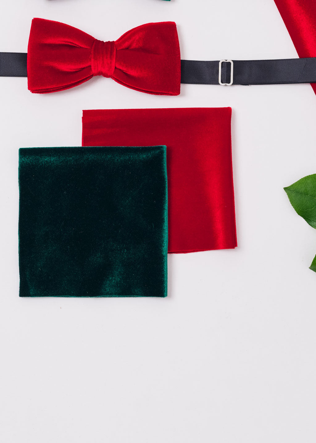 Velvet pocket square