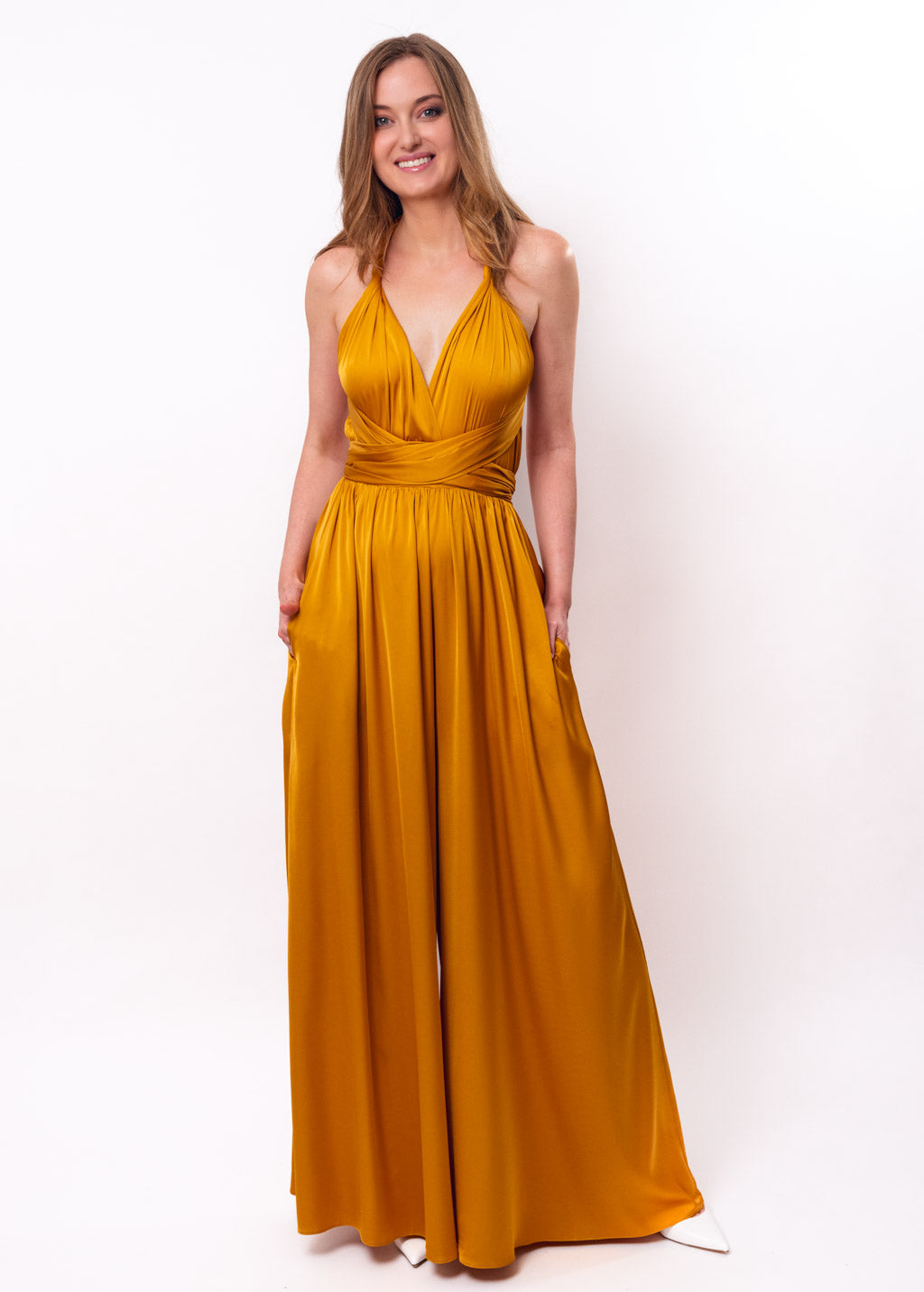 Gold infinity jumpsuit