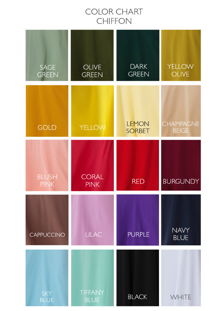 Cappuccino chiffon wrap dress