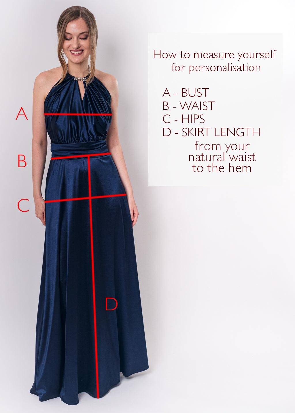 Blush pink luxury satin infinity dress or jumpsuit