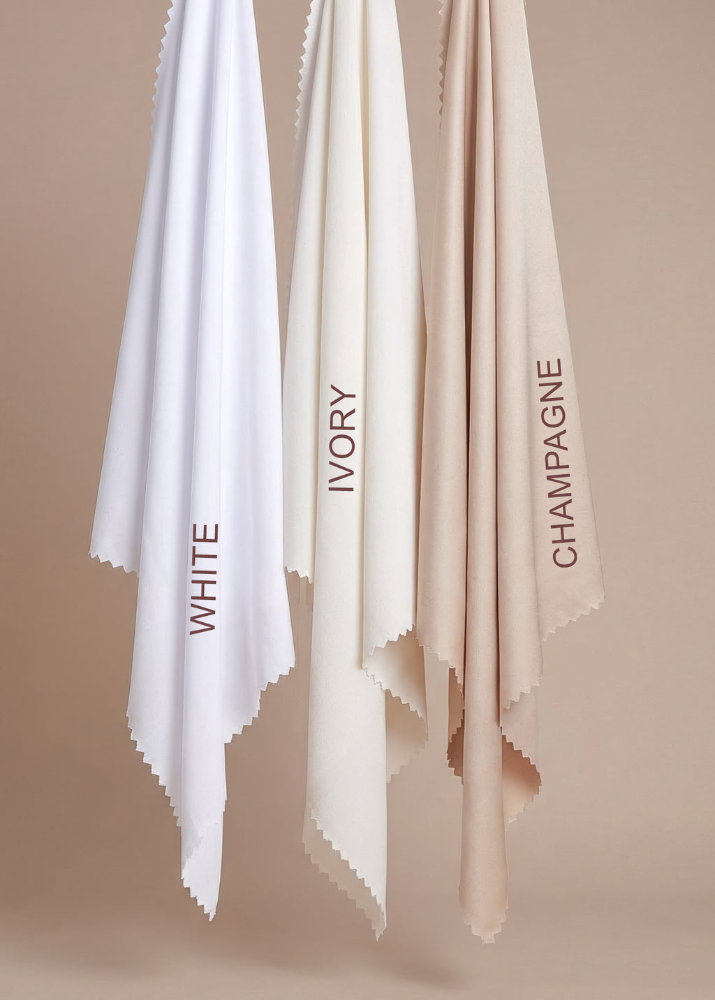 Ivory Silk Wedding Long Dress with Flutter Sleeves