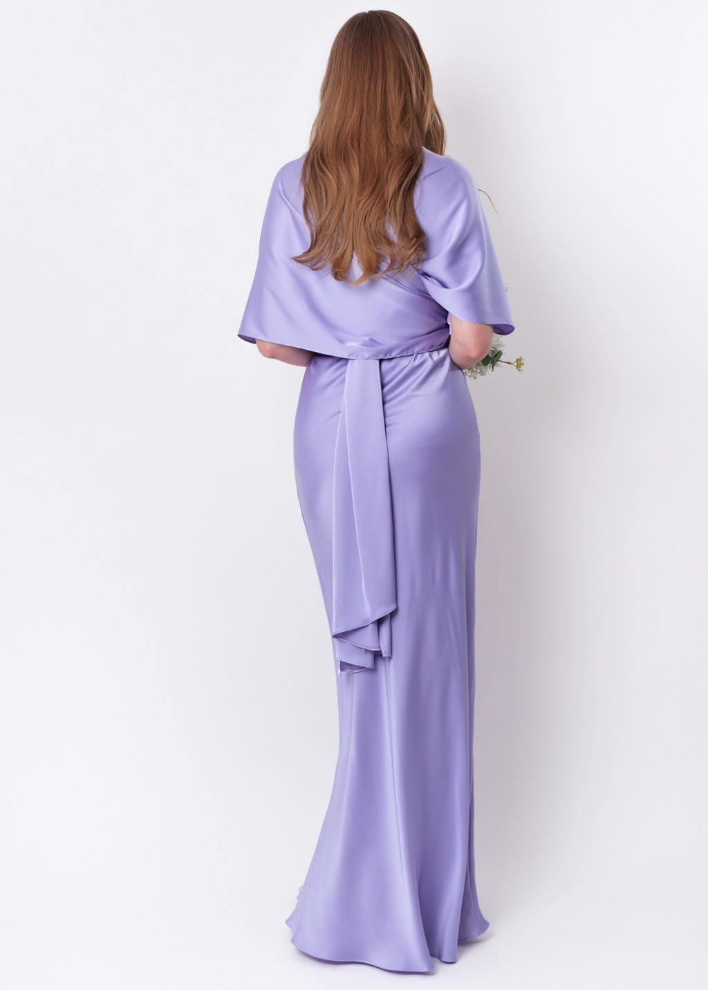 Lilac infinity long dress