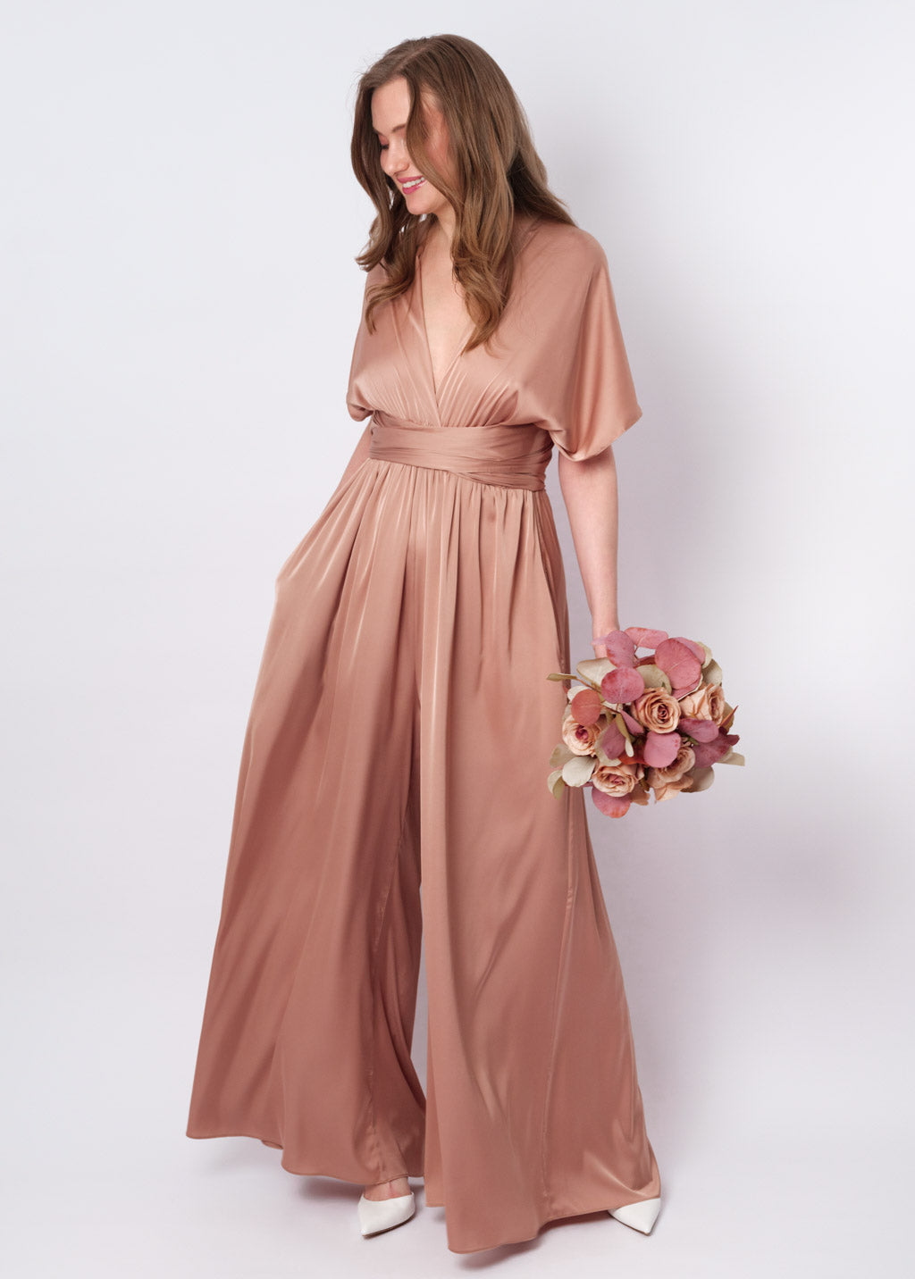Rose gold infinity jumpsuit