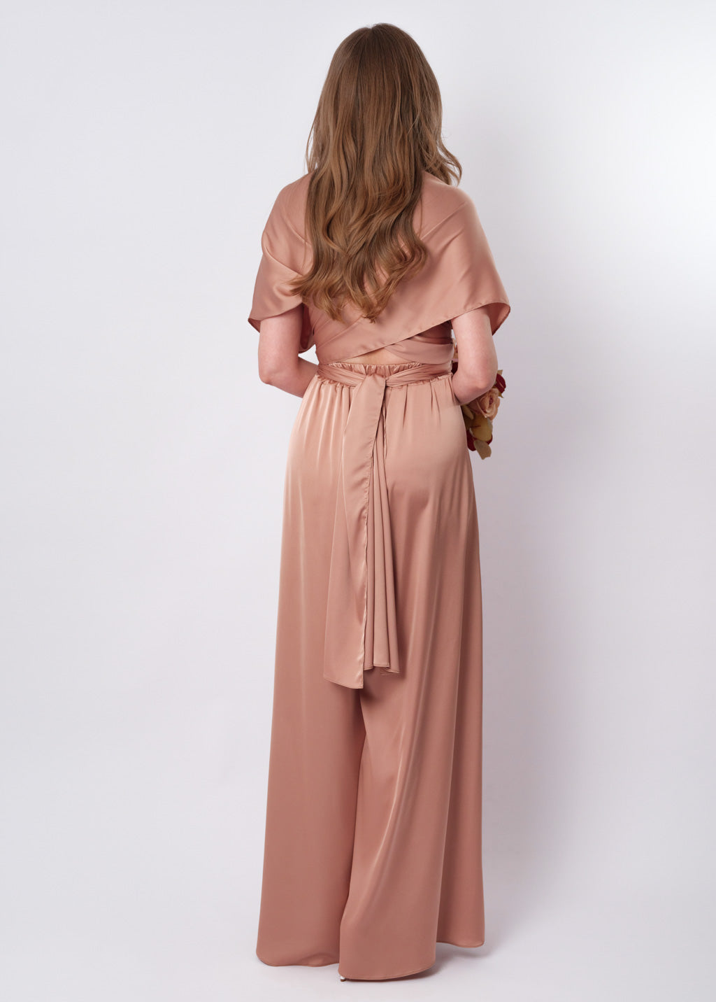 Rose gold infinity jumpsuit