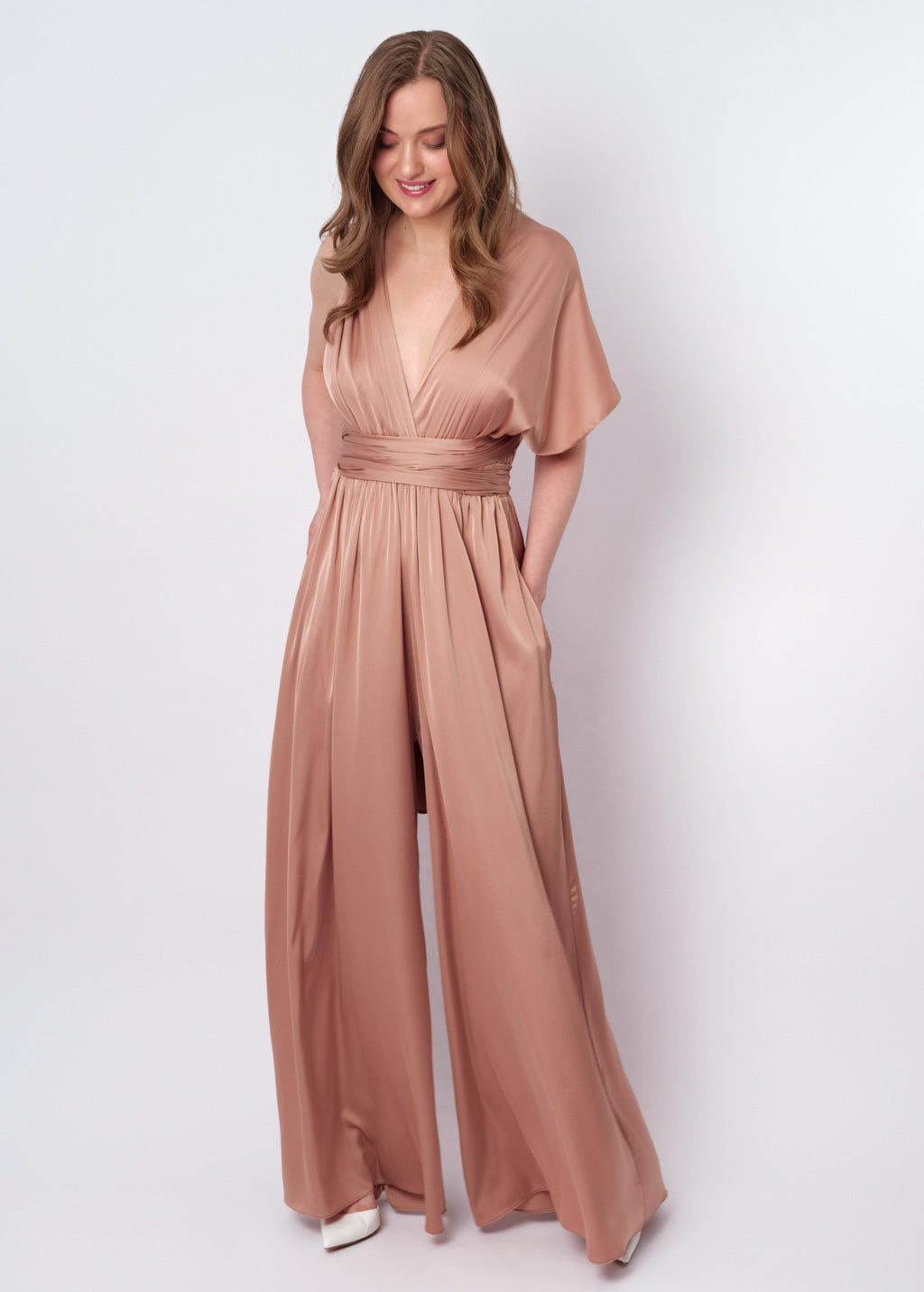 Rose gold infinity jumpsuit