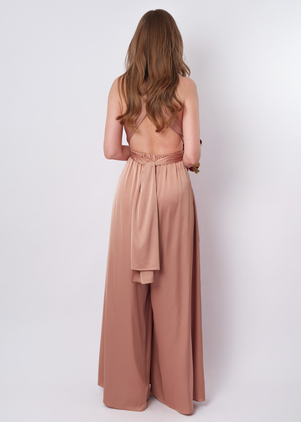 Rose gold infinity jumpsuit