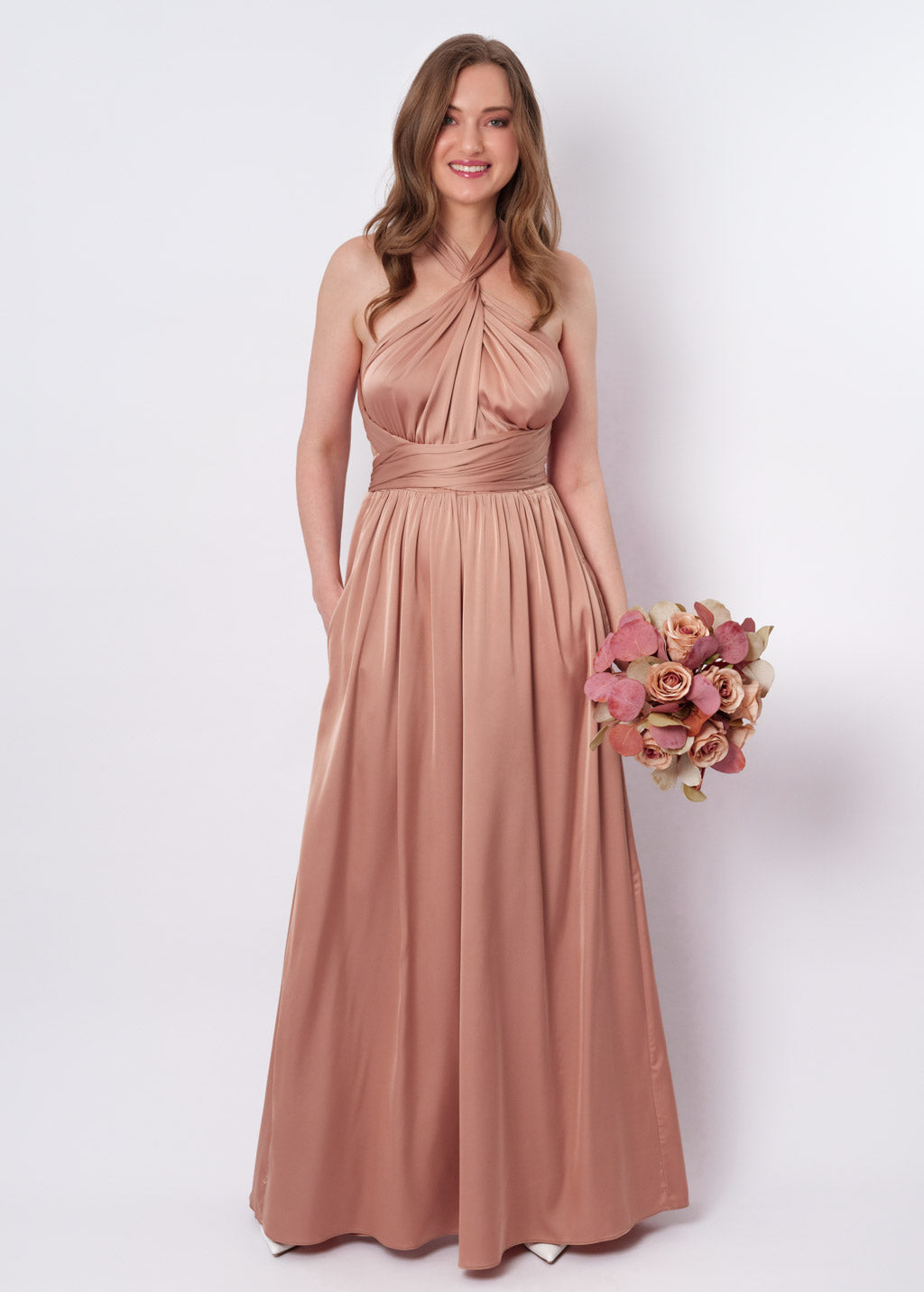 Rose gold infinity jumpsuit