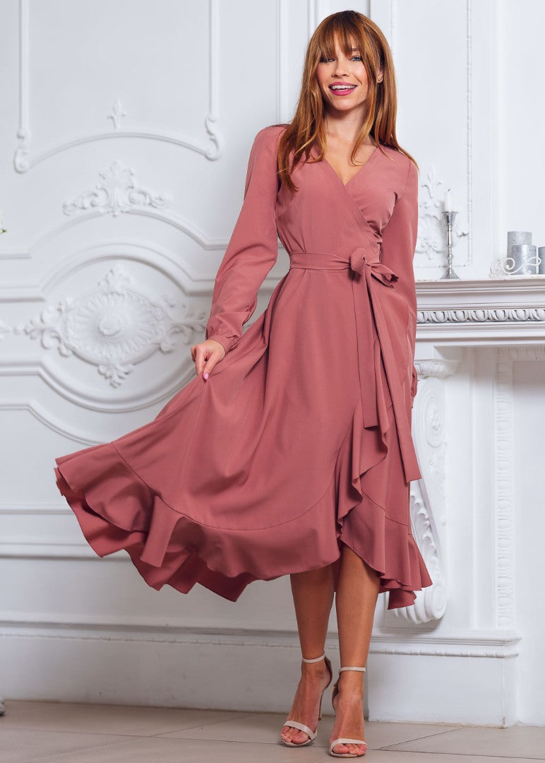 Rosewood wrap dress