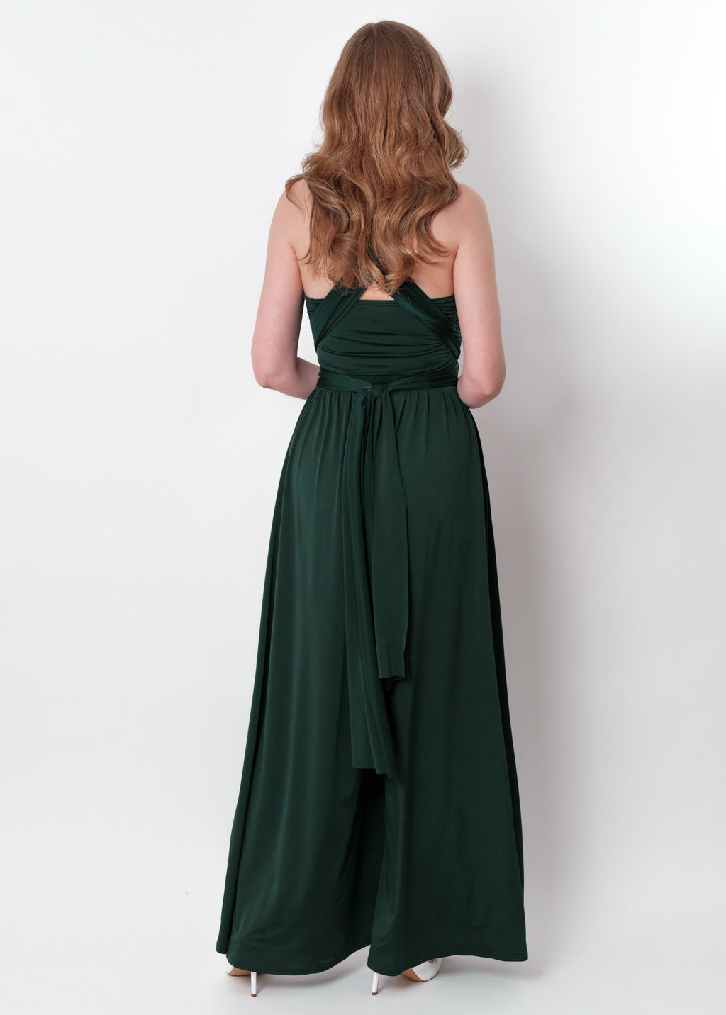 Dark green infinity jumpsuit