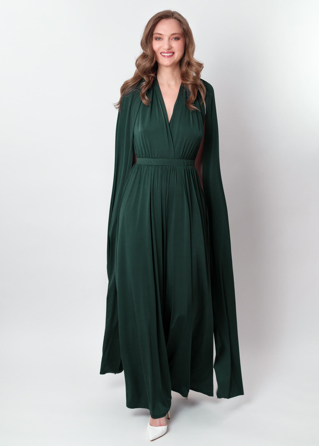 Dark green infinity jumpsuit