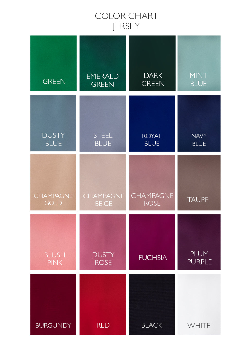 Free Swatch Jersey fabric