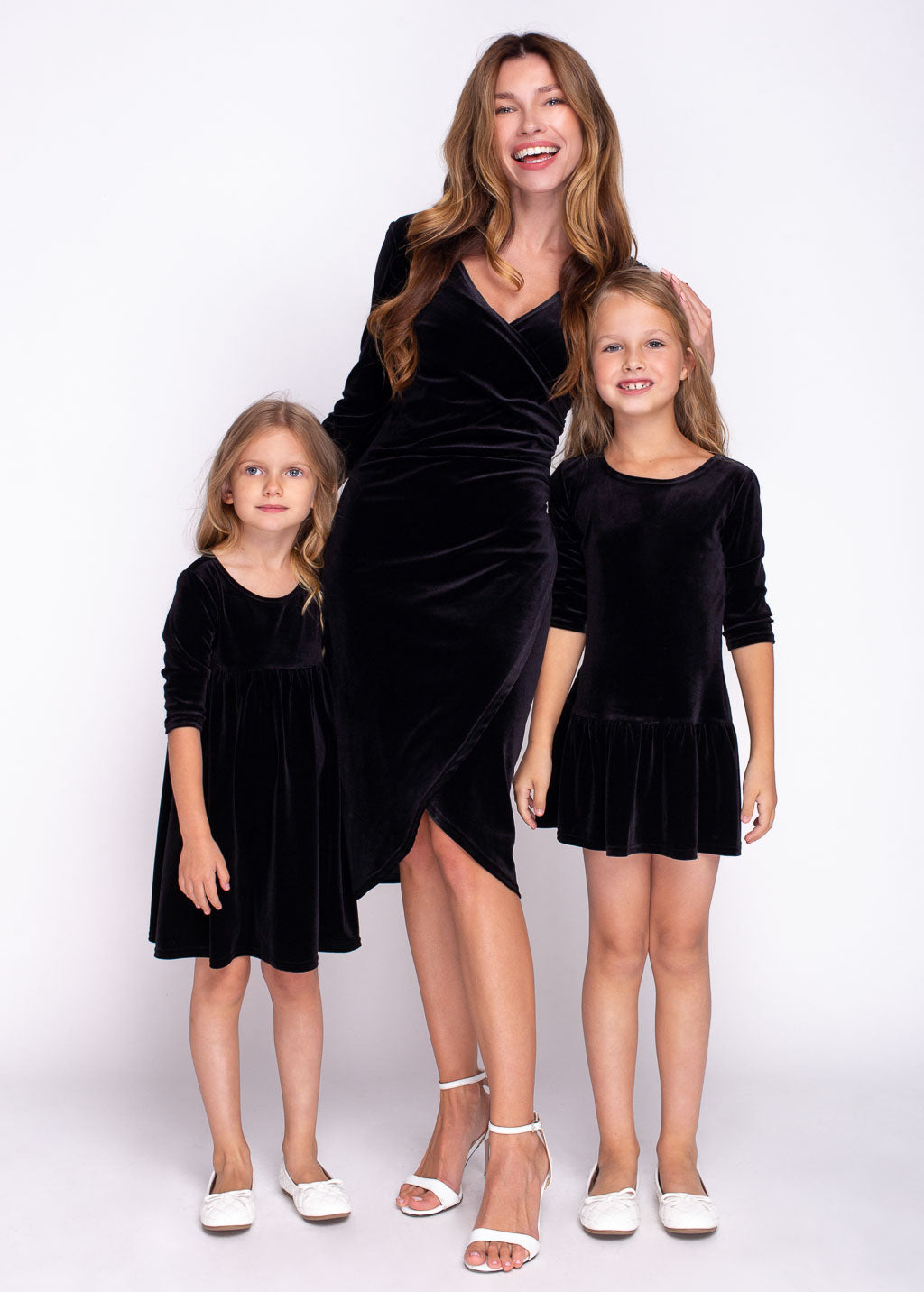 Mommy and me black adult dress