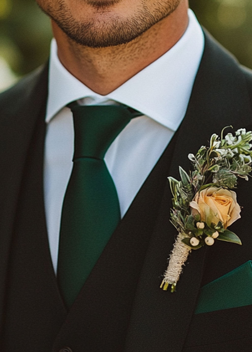 Silk tie & pocket square