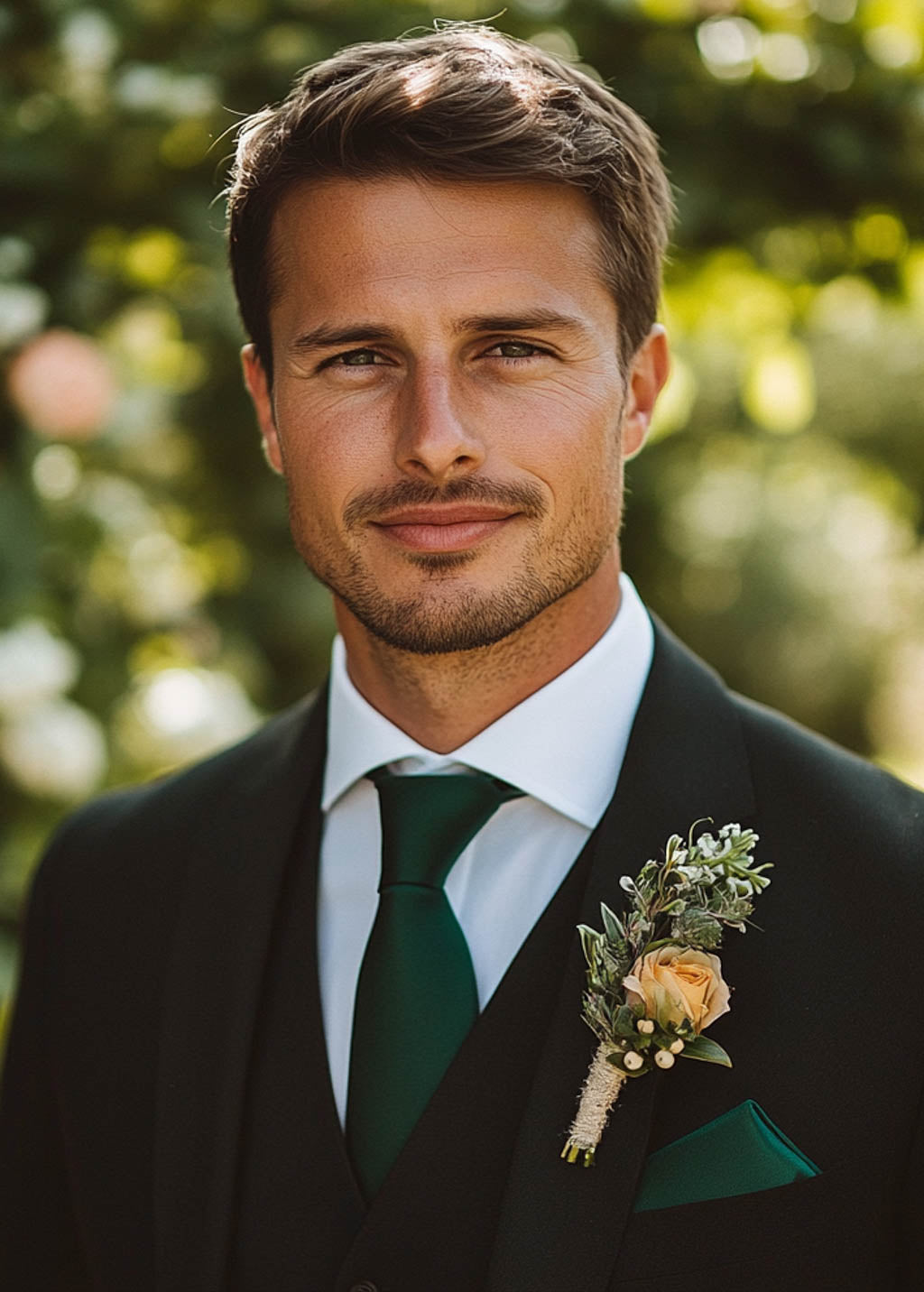 Silk tie & pocket square