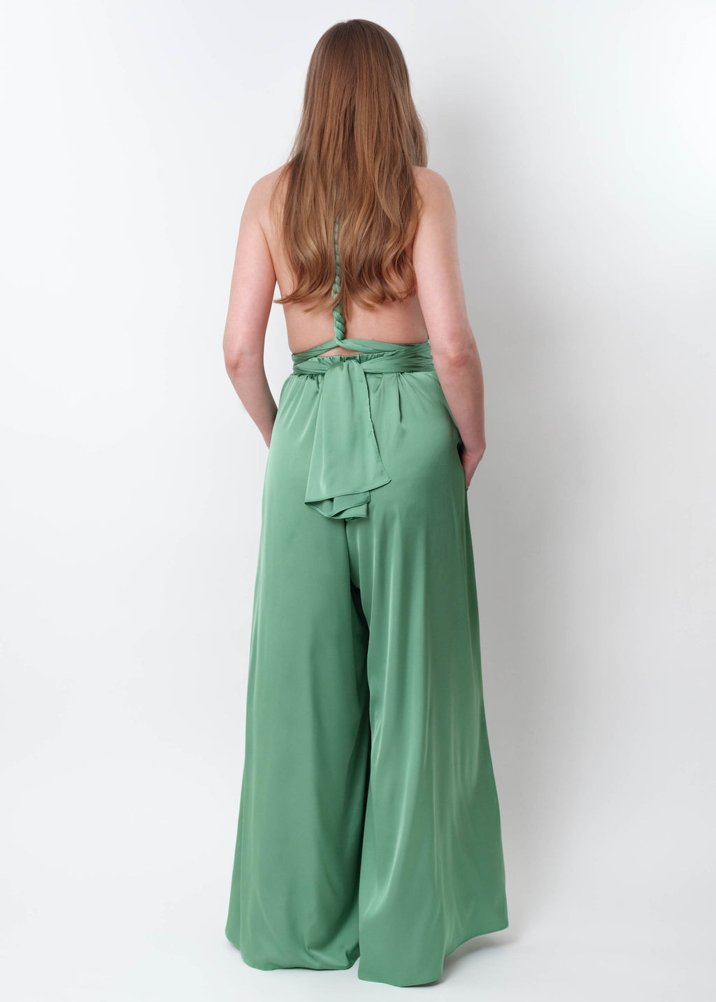Olive green infinity jumpsuit