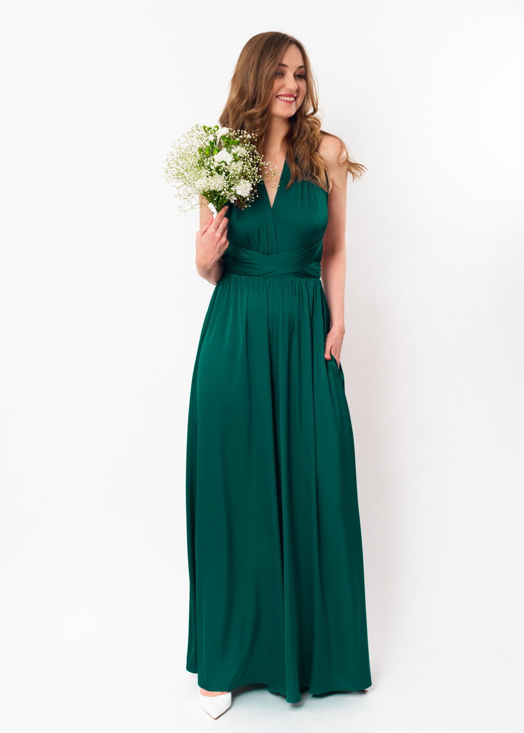 Dark green infinity jumpsuit