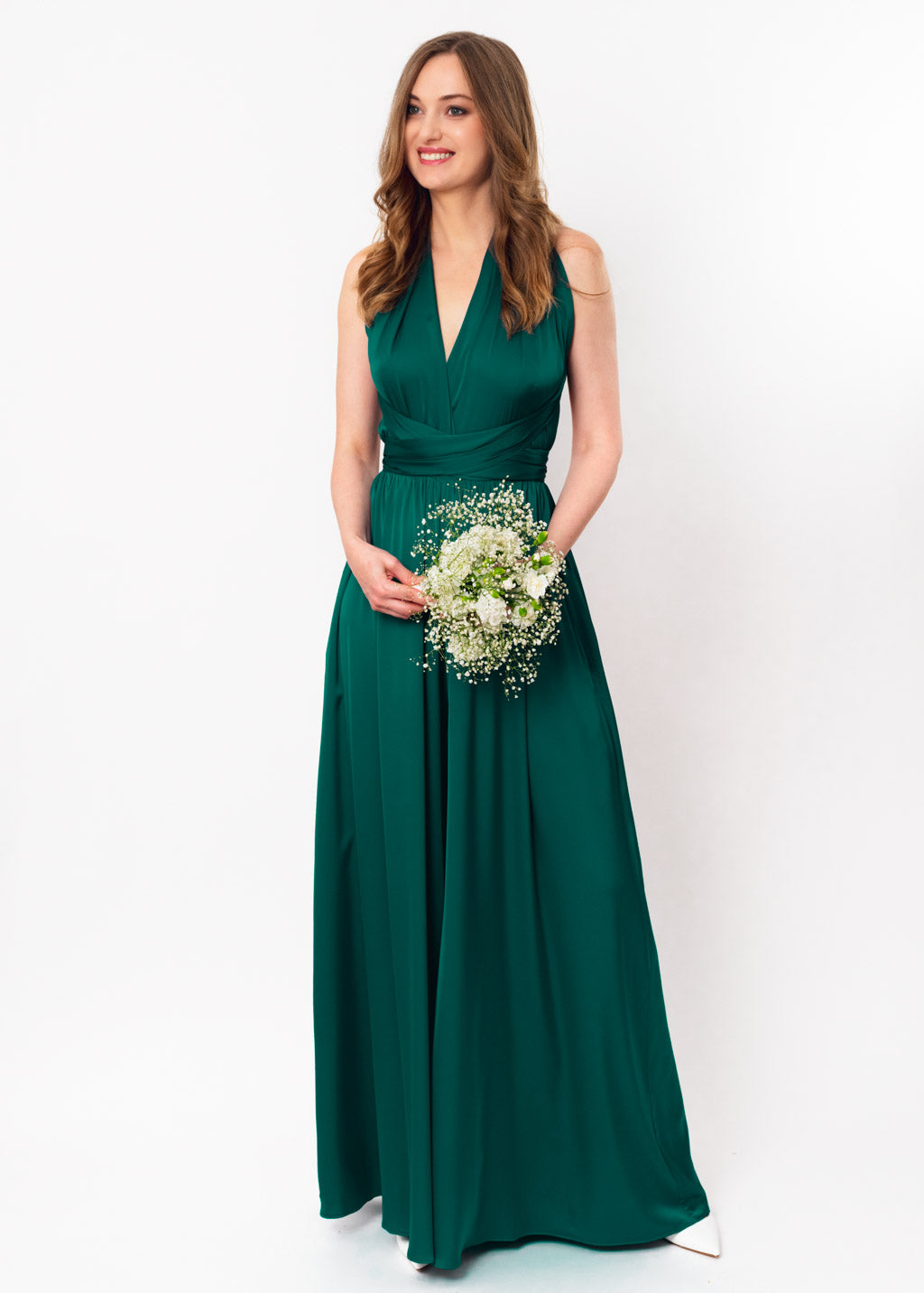 Dark green infinity jumpsuit