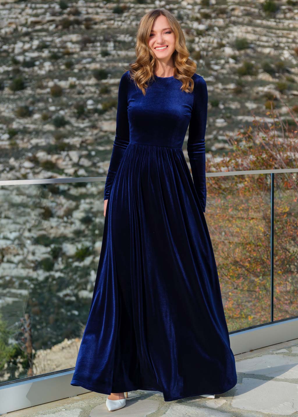 Spooky season formal velvet dress