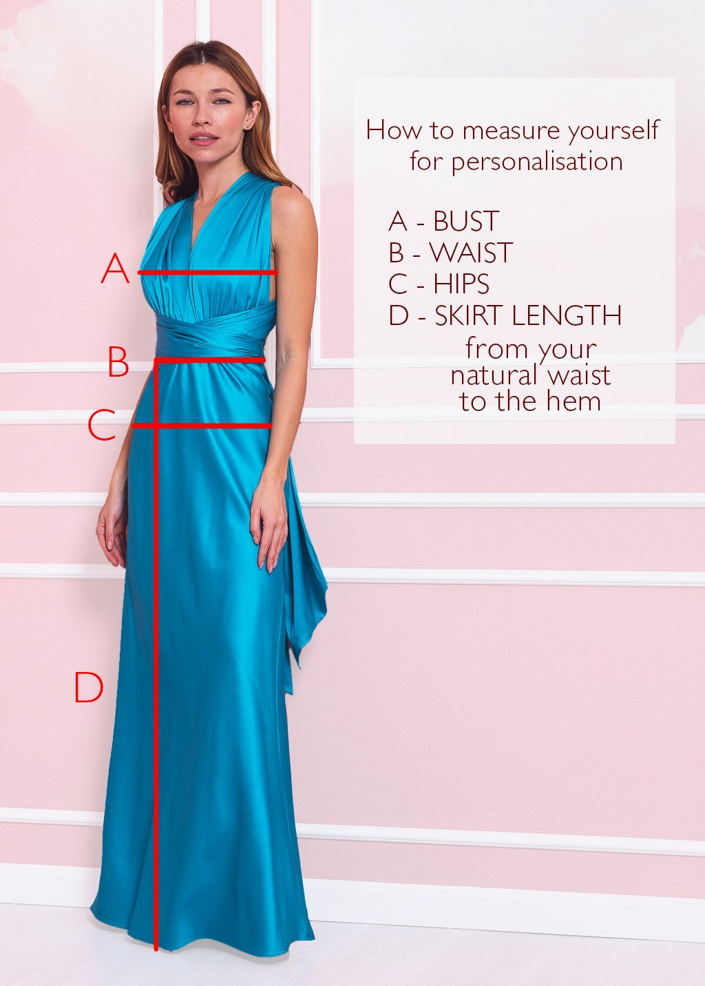 Emerald green open back long dress