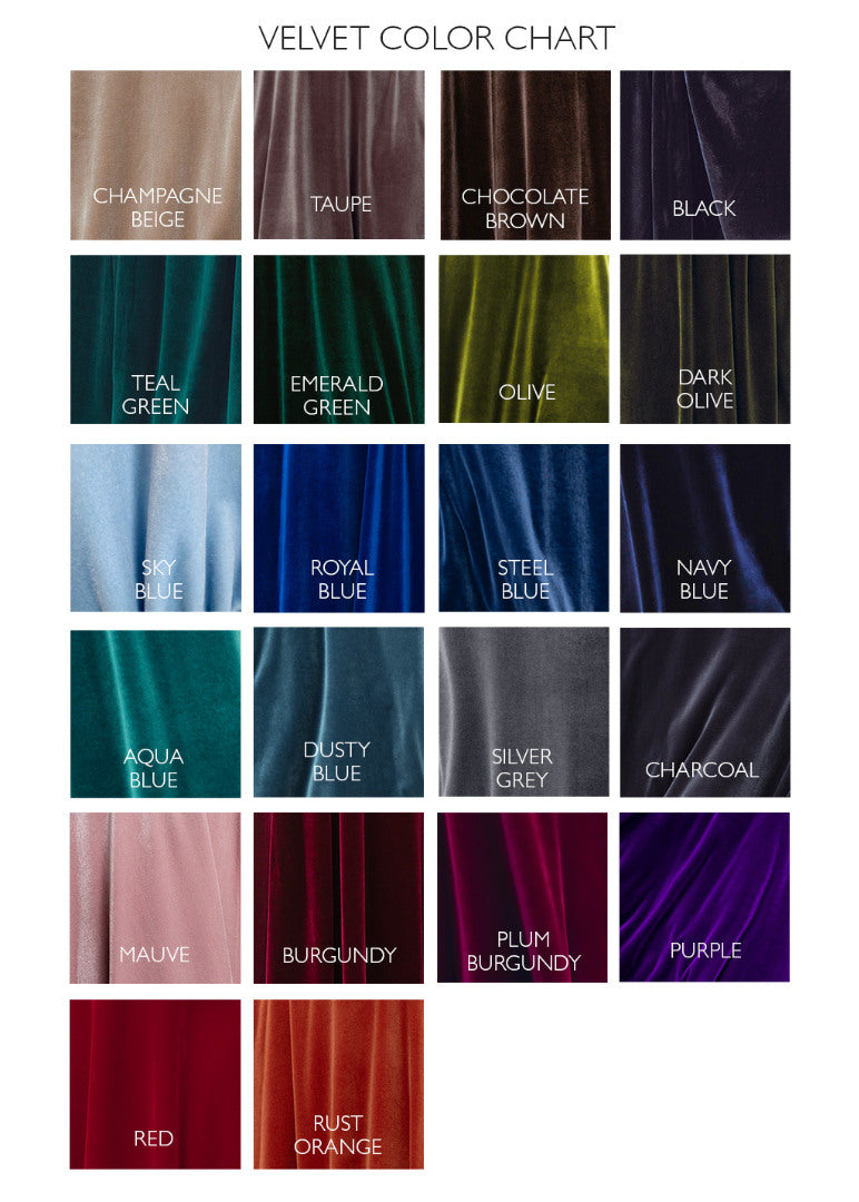 Velvet tie & pocket square
