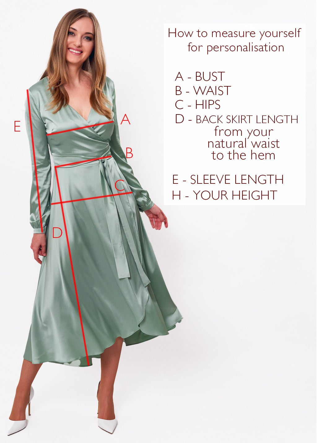 Cappuccino wrap dress